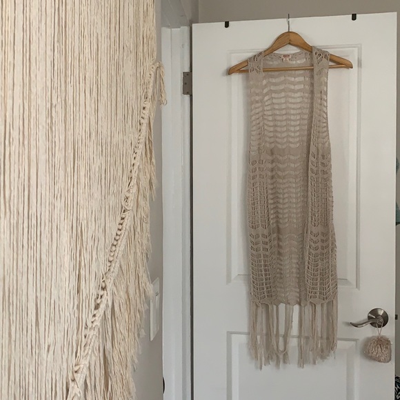 Mossimo Supply Co. Tops - Boho crochet vest